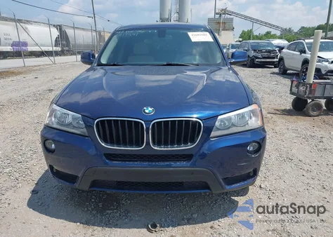 2013 BMW X3 xDrive28I from USA, damaged, VIN 5UXWX9C58D0A13541